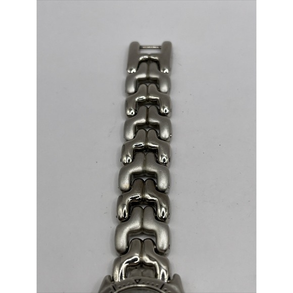 Eurotech Women's Quartz Watch Silver Tone Rotating Bezel- New Battery - Picture 4 of 9